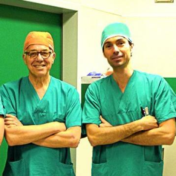 Prof. Messineo, Dr. Facchini, neue Referenz-Chirurgen in Florenz (Italien)
