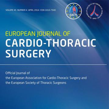 European Journal of Cardio Thoracic cover picture