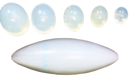 Bloc de silicone rectangulaire ou préformé