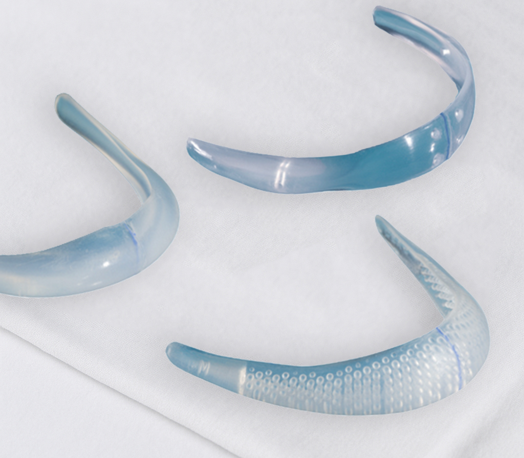 Implants de menton de différent types