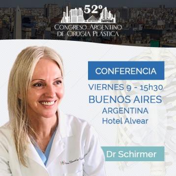 Dr Schirmer en el congreso Argentino de Cirugía Plástica