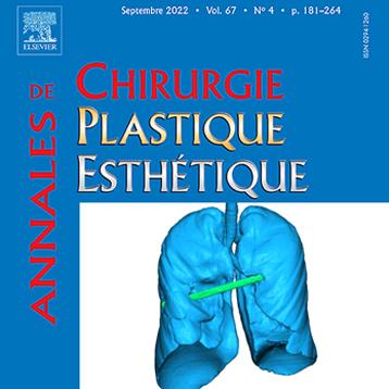 Annales de Chirugie Plastique Esthetique Implants 3D apres echec sterno-chondro-plastie